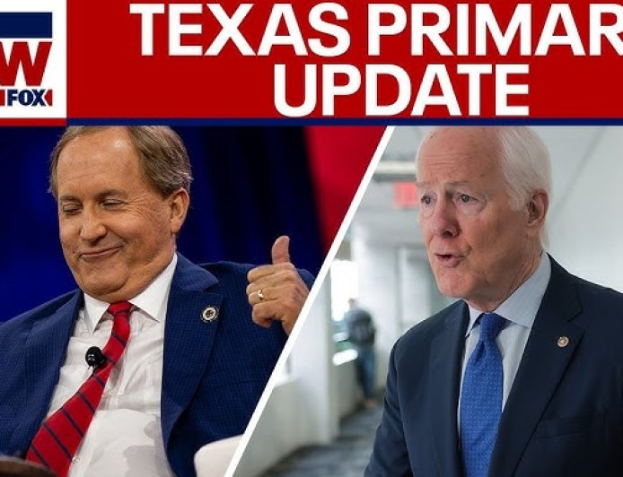 Texas Primary Shocker: Cornyn vs. Paxton Headed for Brutal Runoff — And Hundreds Were Turned Away at the Polls!